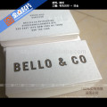 Eco-friendly offset printing luxury print cardboard business cards